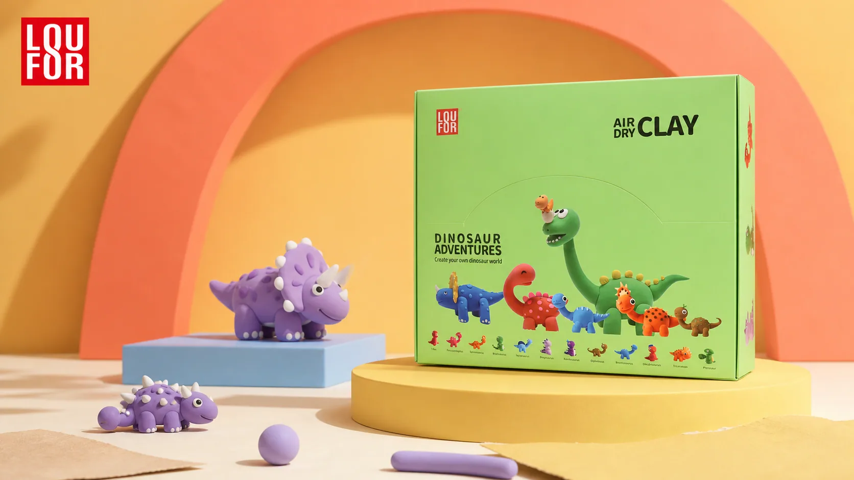 Dinosaur Adventures Loufor collection
