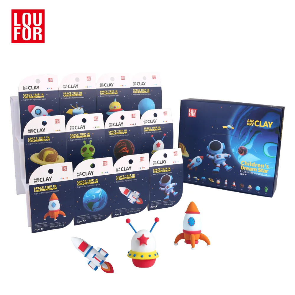 Space Collection Loufor air dry clay kit