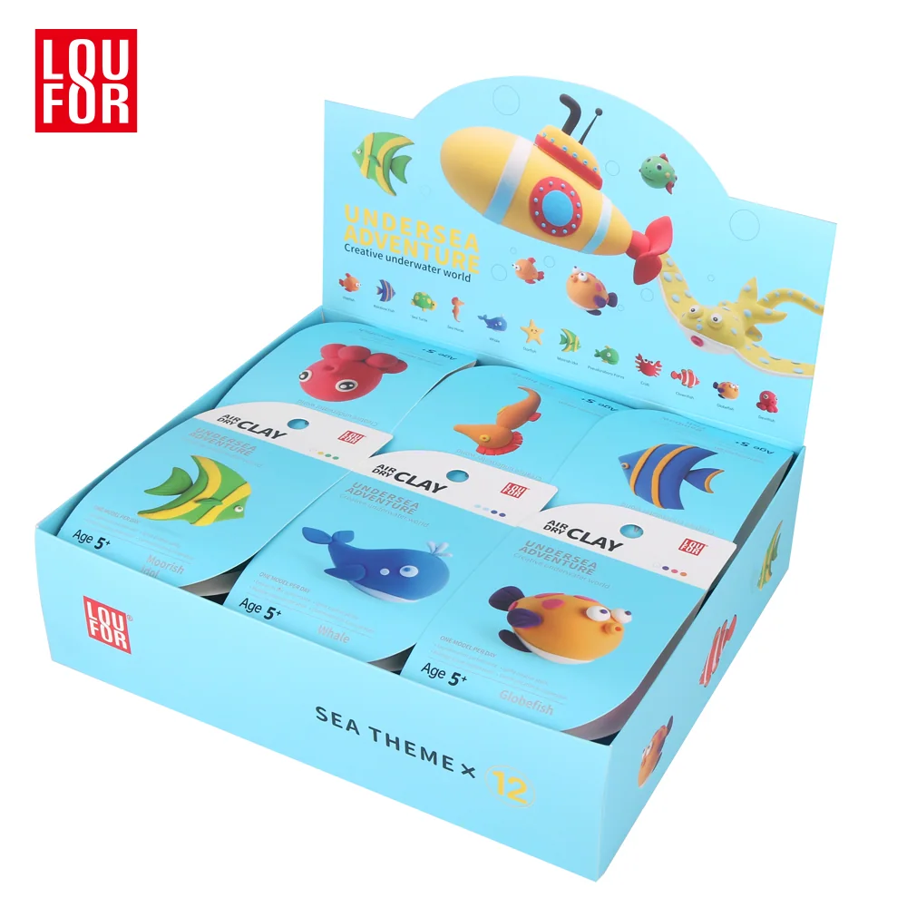 Undersea Adventure Loufor air dry clay kit